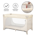 Baby Cot MOON HUG one touch fold 1 Layer BEIGE